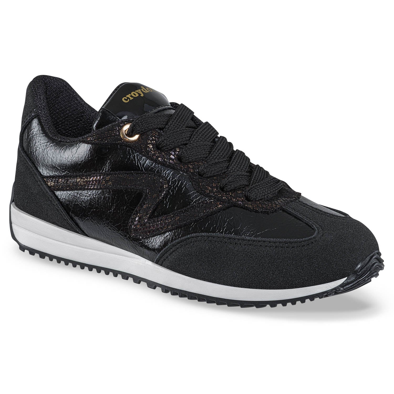 Tenis Urbanos Quimbaya Negro Croydon Para Mujer - imagen 1