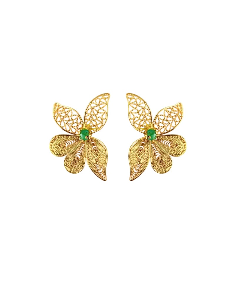 Aretes filigrana topo Imperial - imagen 1