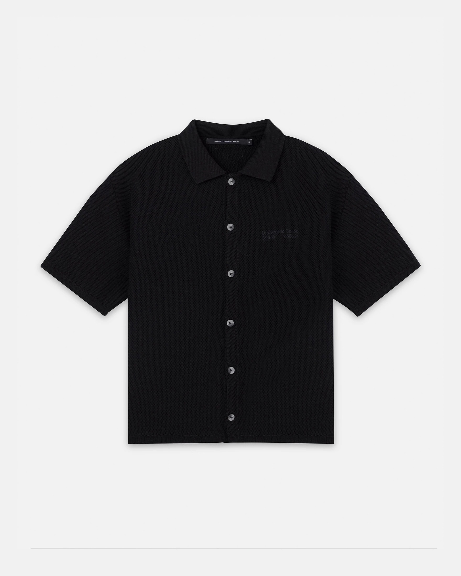 Holy State UNDRGLD Knit Shirt Black - imagen 1