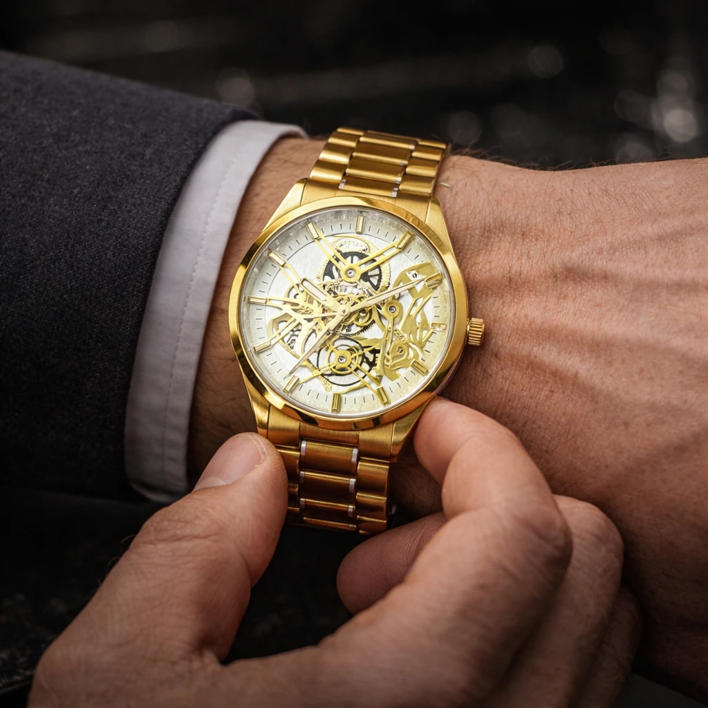 Reloj Kairos Dorado Automatic Style - imagen 1
