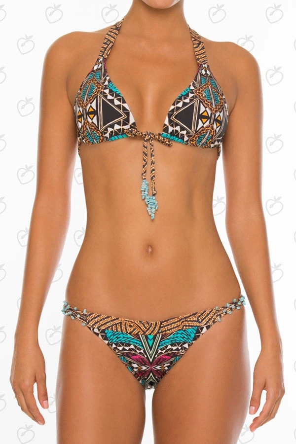 Curacao Triángulo Vestido De Baño Set - imagen 1