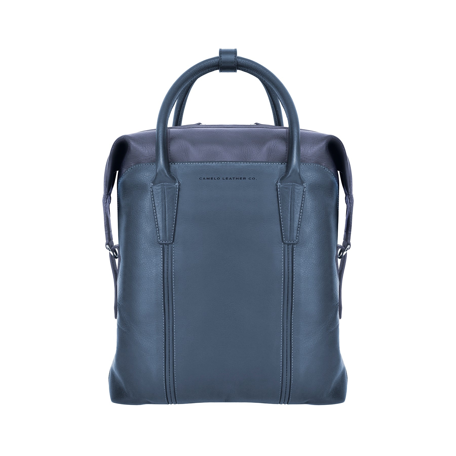 Heritage Backpack / Handbag Blue and Gray - imagen 1