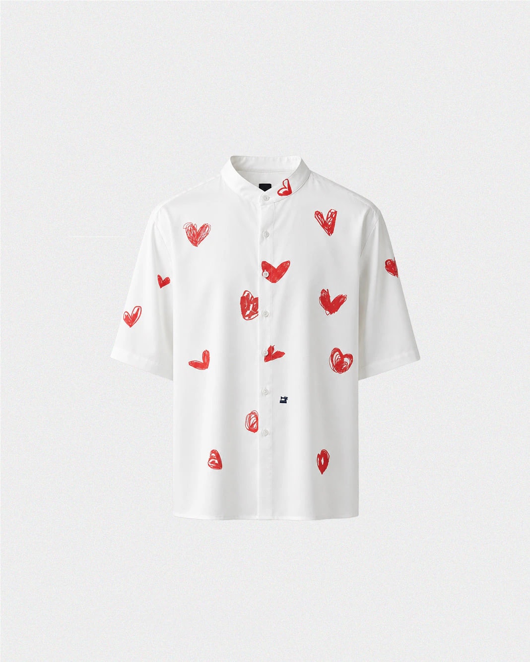 CAMISA CORAZONES MC - imagen 1