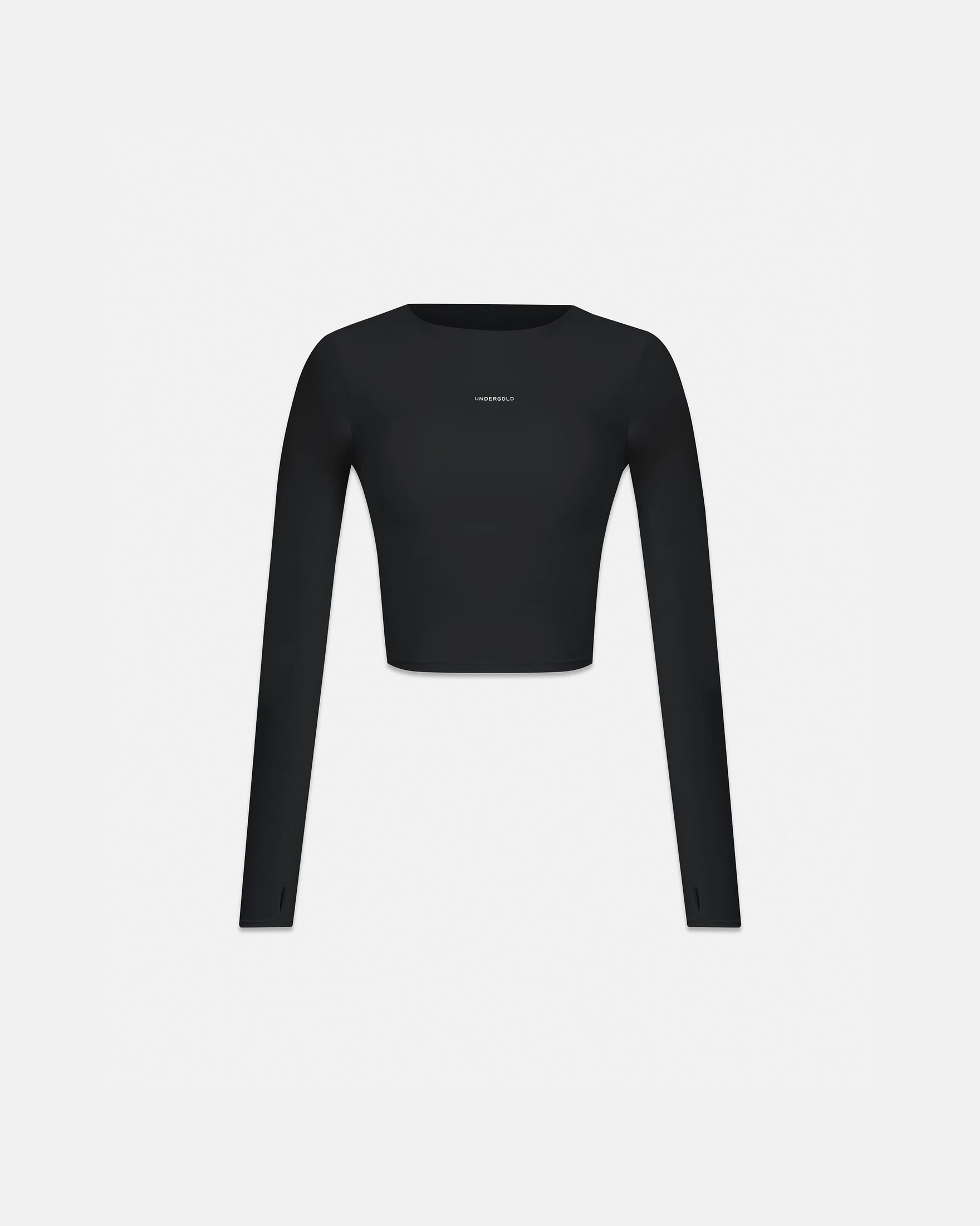W Line Basic Long Sleeve Tshirt Black - imagen 1