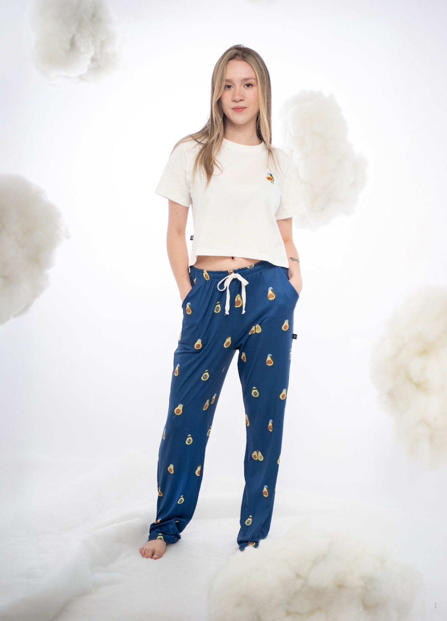 Conjunto Pantalón Aguacates - Azul - imagen 1