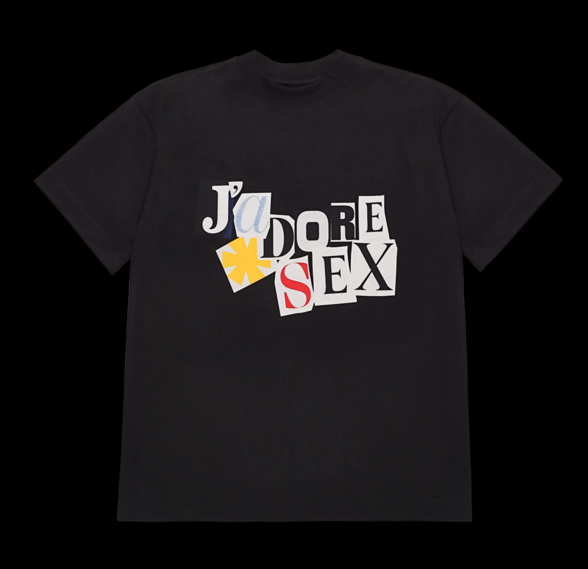 J'ADORE SEX BLACK T-SHIRT - imagen 1