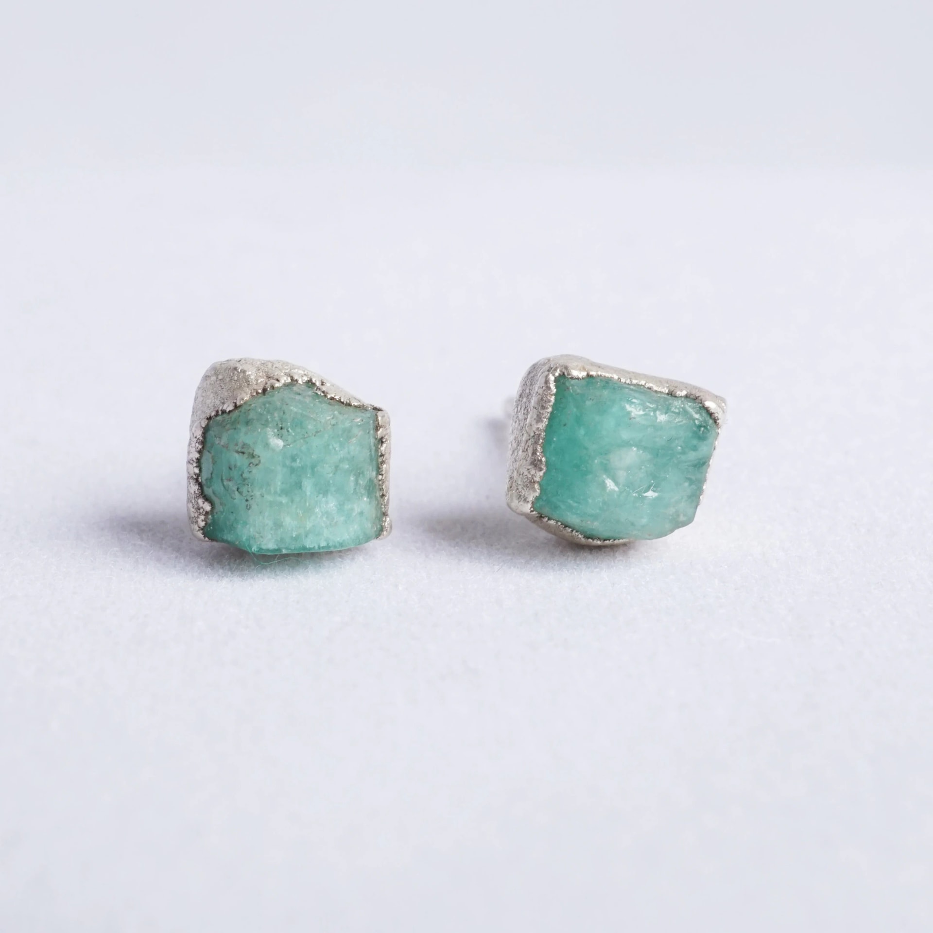 Aretes Gorgona Plata - imagen 1