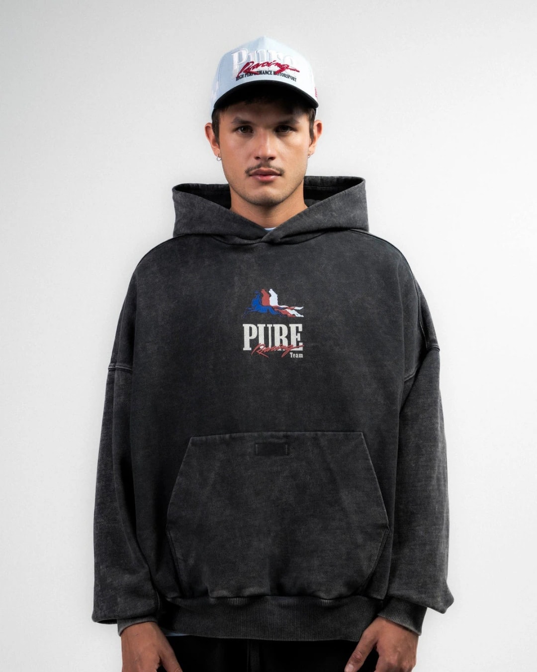 OVERDRIVE BLACK HOODIE - imagen 1