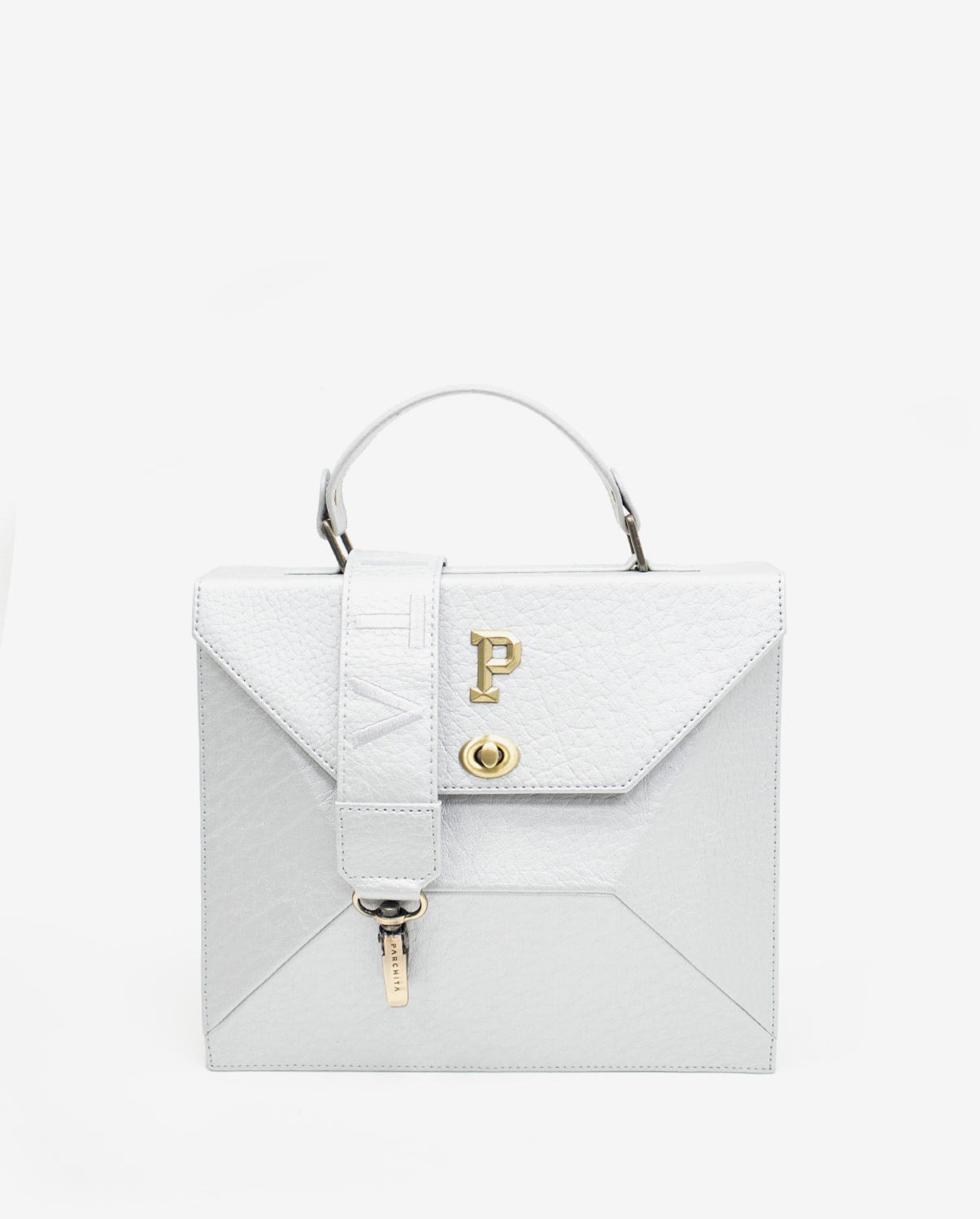 Cartera Mini Tiara Plata - imagen 1