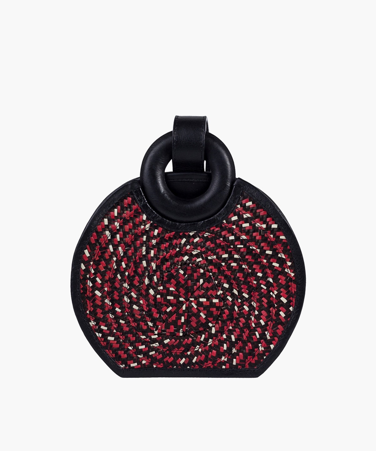Manexca Mini in Raffia and Leather - imagen 1