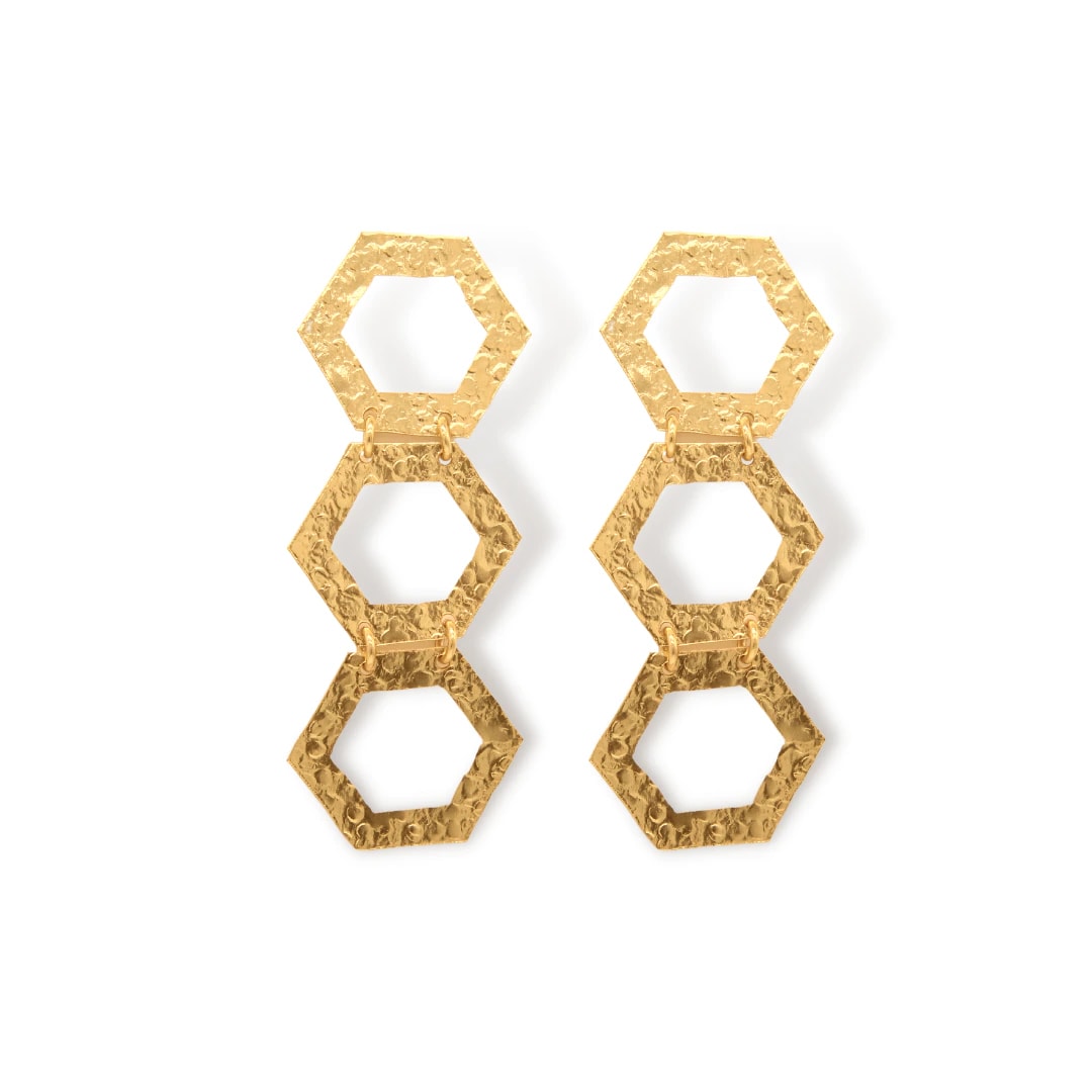 Aretes de tres hexágonos - imagen 1
