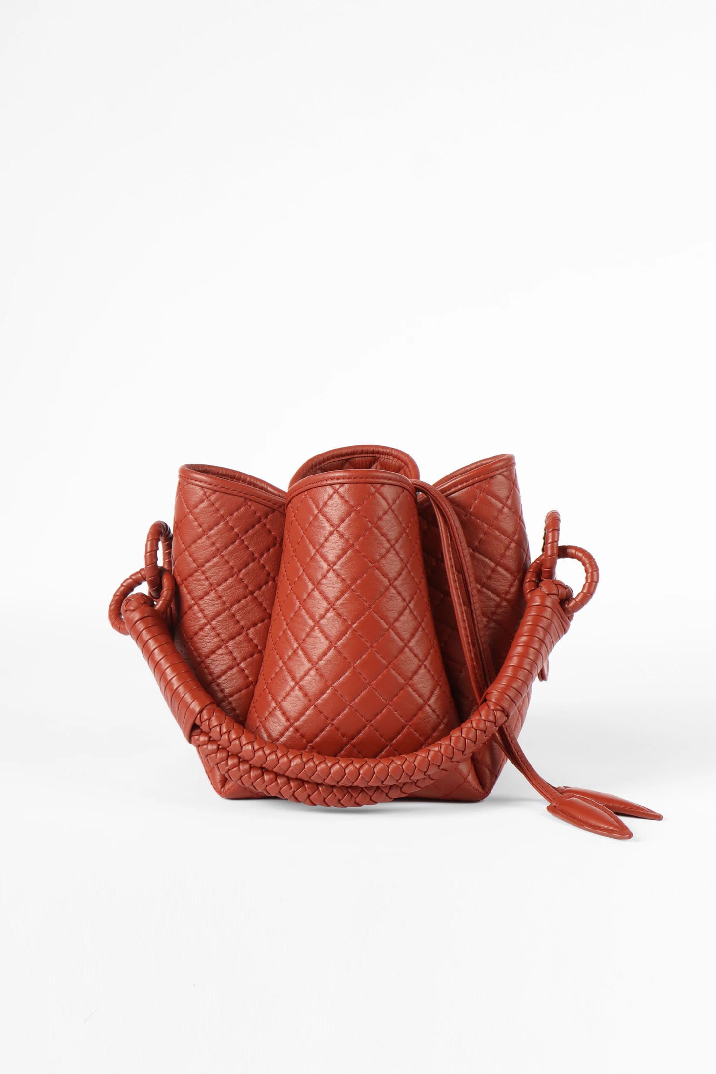 Tulip Mini Bucket Bag, Brick Red - imagen 1