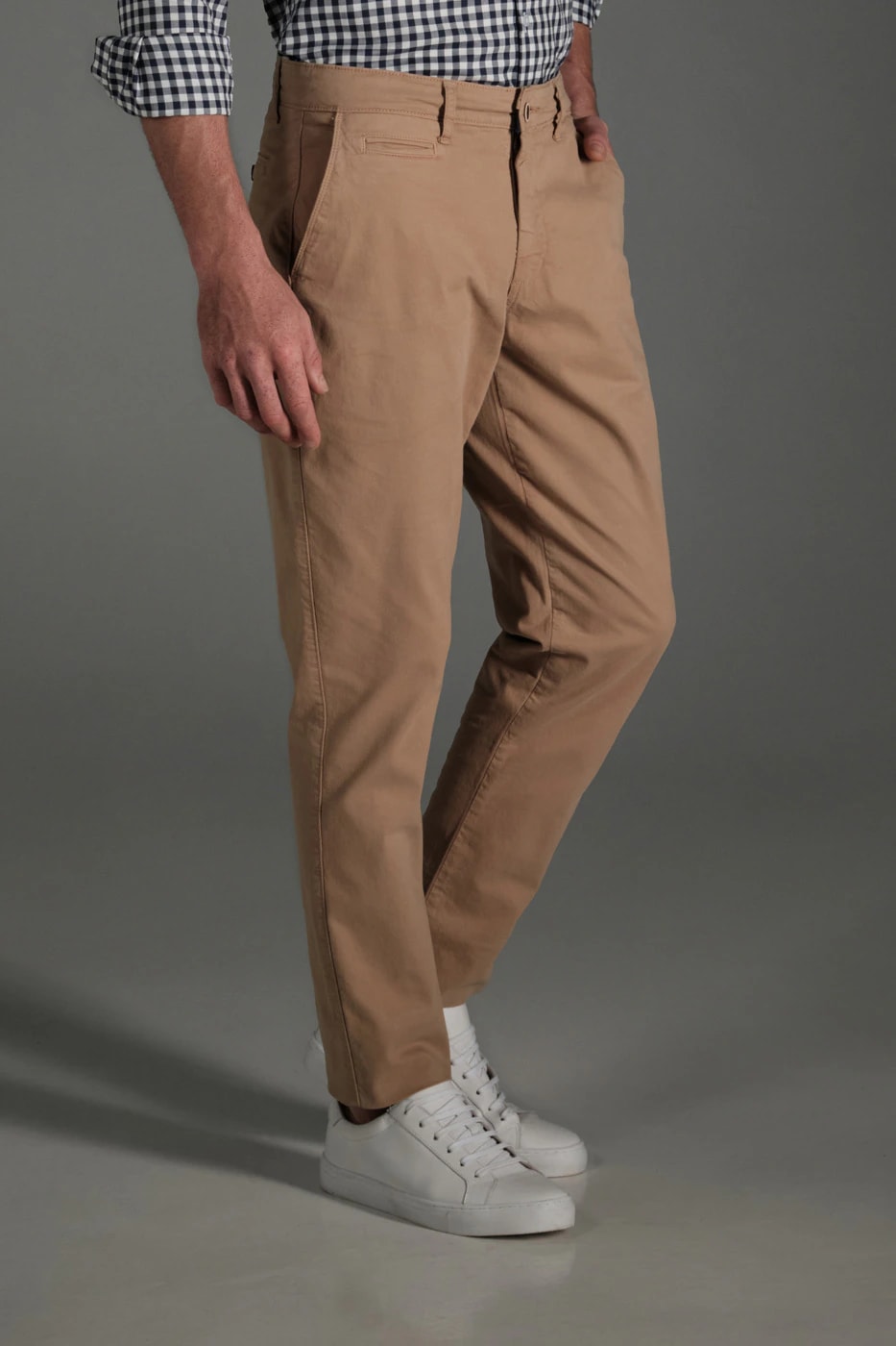 Pantalón Chino Classic Dril Tannin - imagen 1