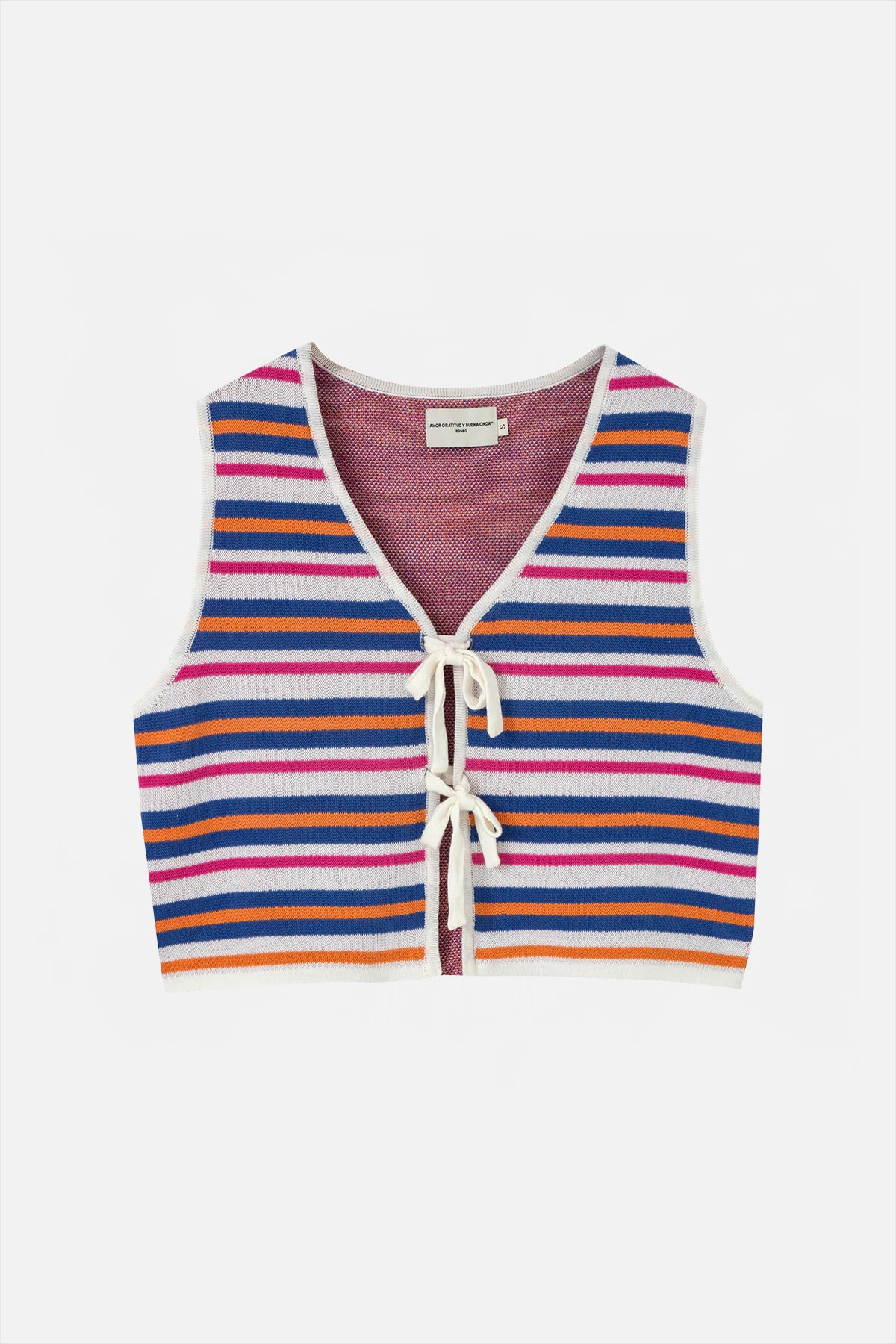 TROPICAL STRIPE TOP - imagen 1
