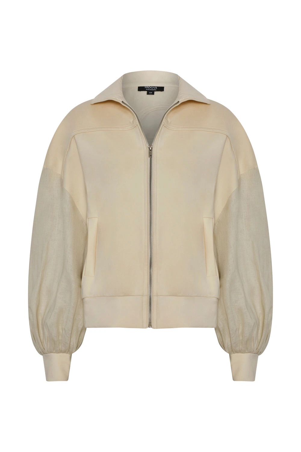 Chaqueta tessa bordado escorpión vainilla - imagen 1
