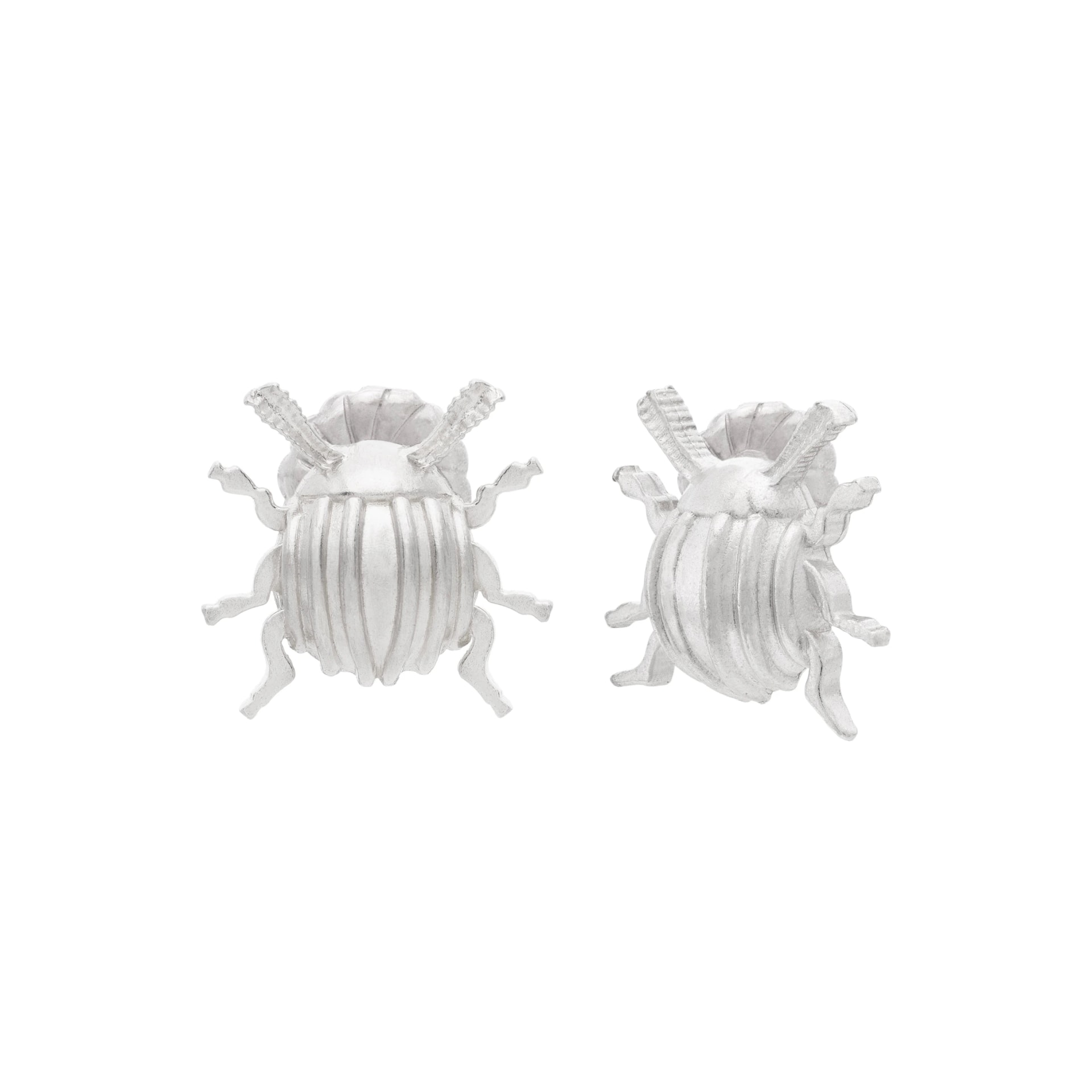 Tiny Beetle Earrings - imagen 1