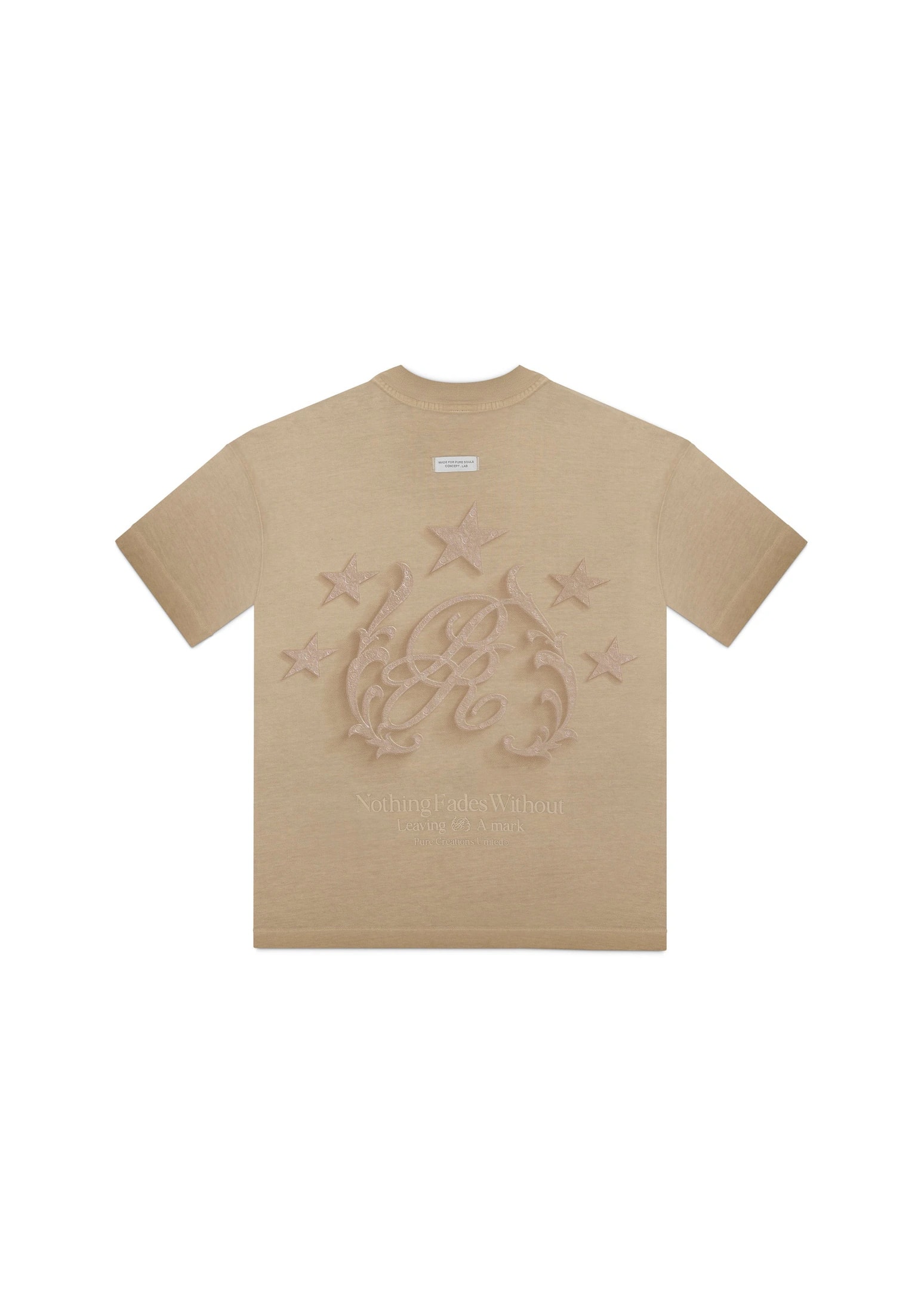 Rustic taupe t-shirt - imagen 1