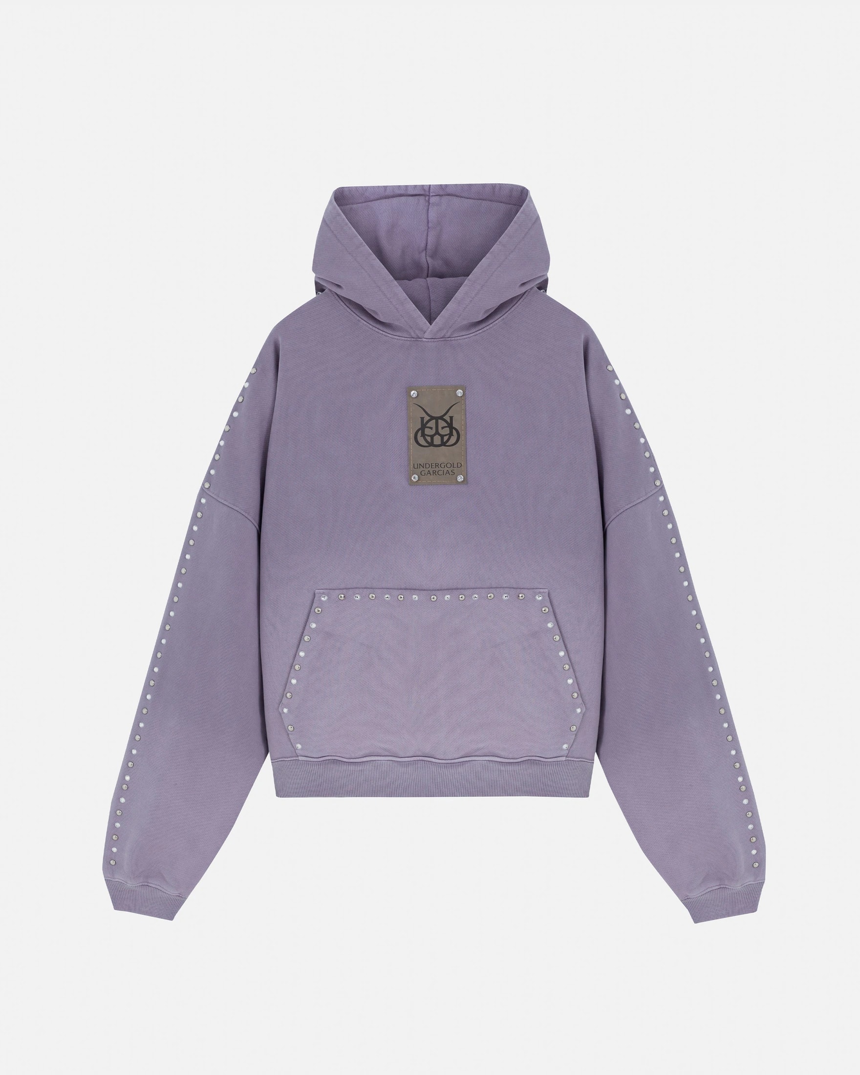 Santa Unión Basic  Boxy Hoodie Purple - imagen 1