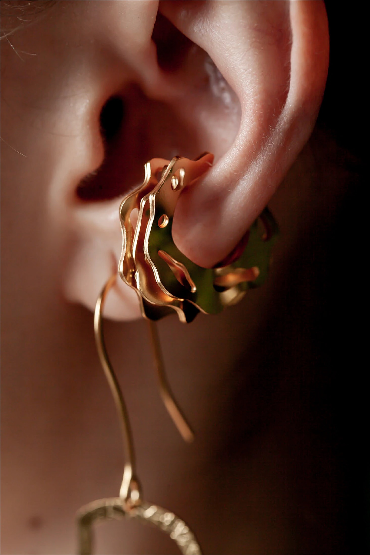 Ear cuff Daboia x 3 - imagen 1