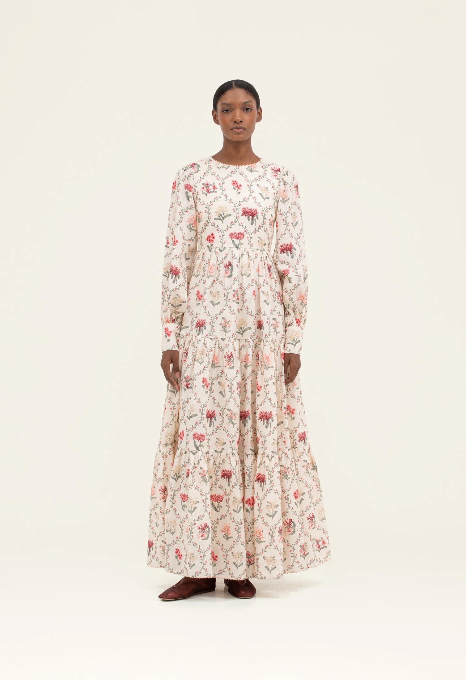 Nuez Orquidea Maxi Dress - imagen 1