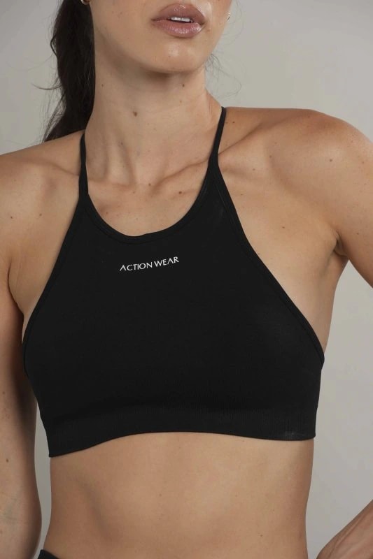 Racerback seamless Negro - imagen 1
