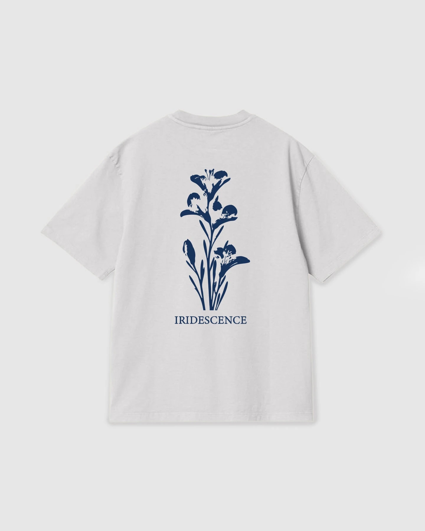 Oversized T Shirt Iridescence White - imagen 1