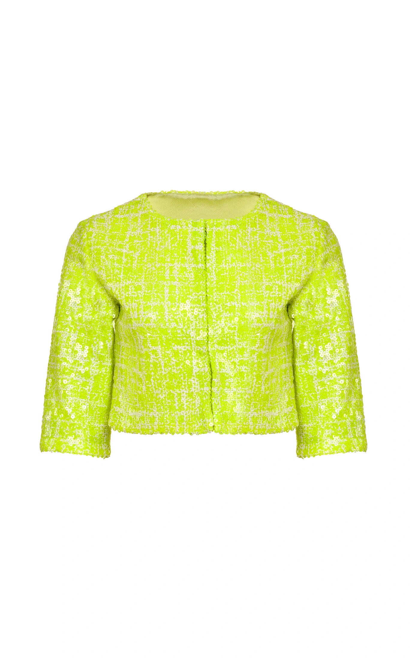 Lecca Cropped Sequin Jacket - imagen 1