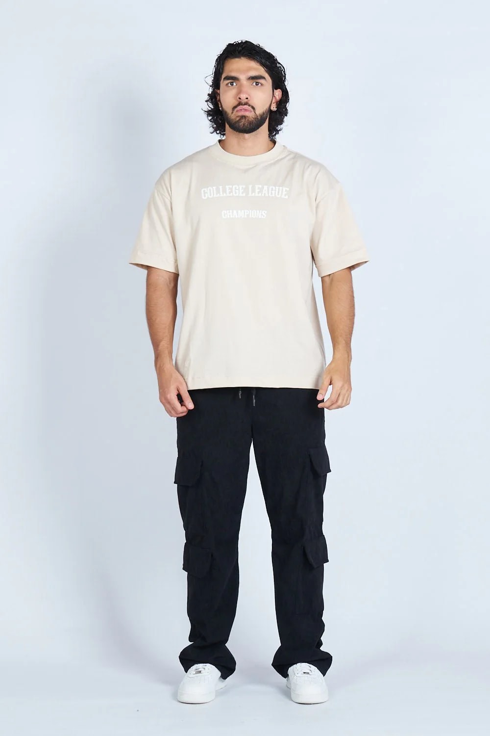 Pantalón Cargo Corduroy NEGRO | Drop 03 | - imagen 1