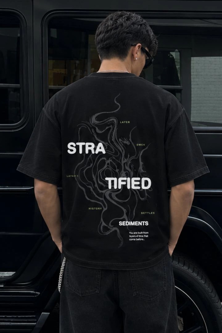 CAMISETA OVERSIZED STRATIFIED - imagen 1