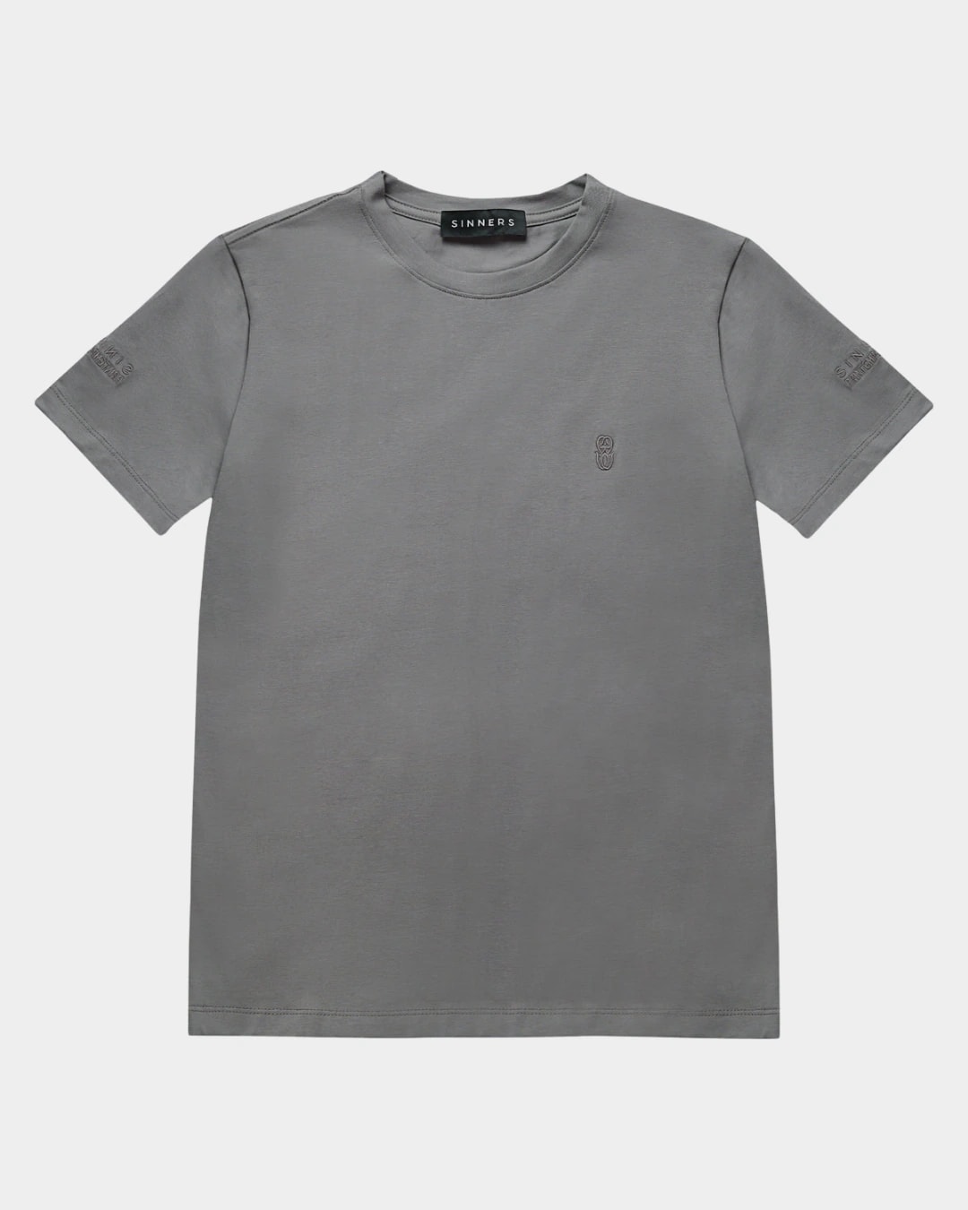 MONOGRAM SLIM GRAY T-SHIRT - imagen 1