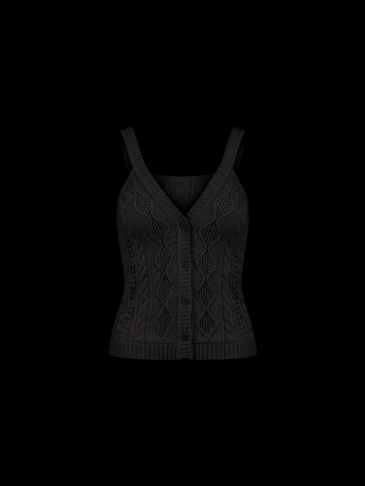 IRENE TOP BLACK - imagen 1