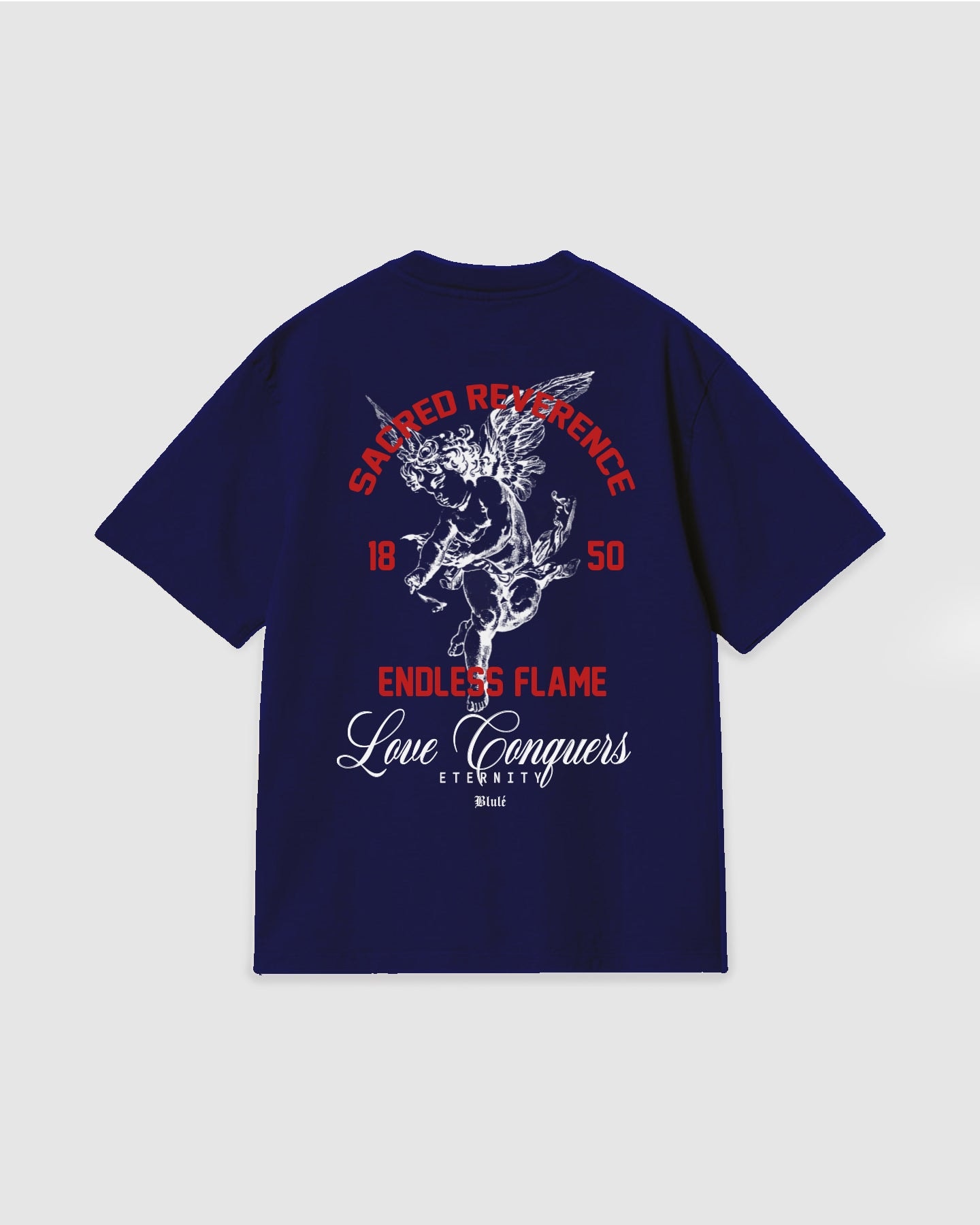Oversized T Shirt Reverence Blue Navy - imagen 1