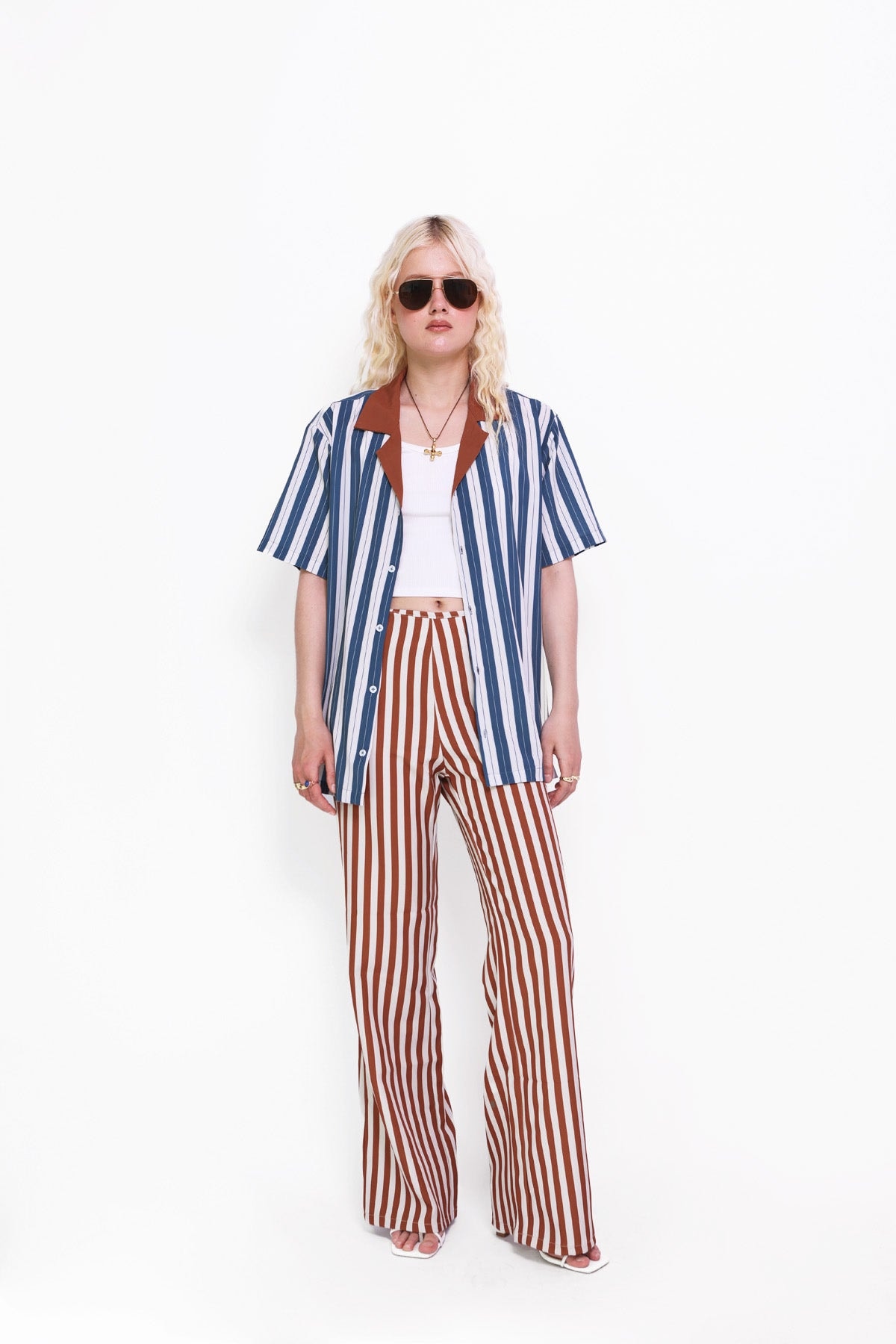 Camp Shirt in Midnight Stripes - imagen 1