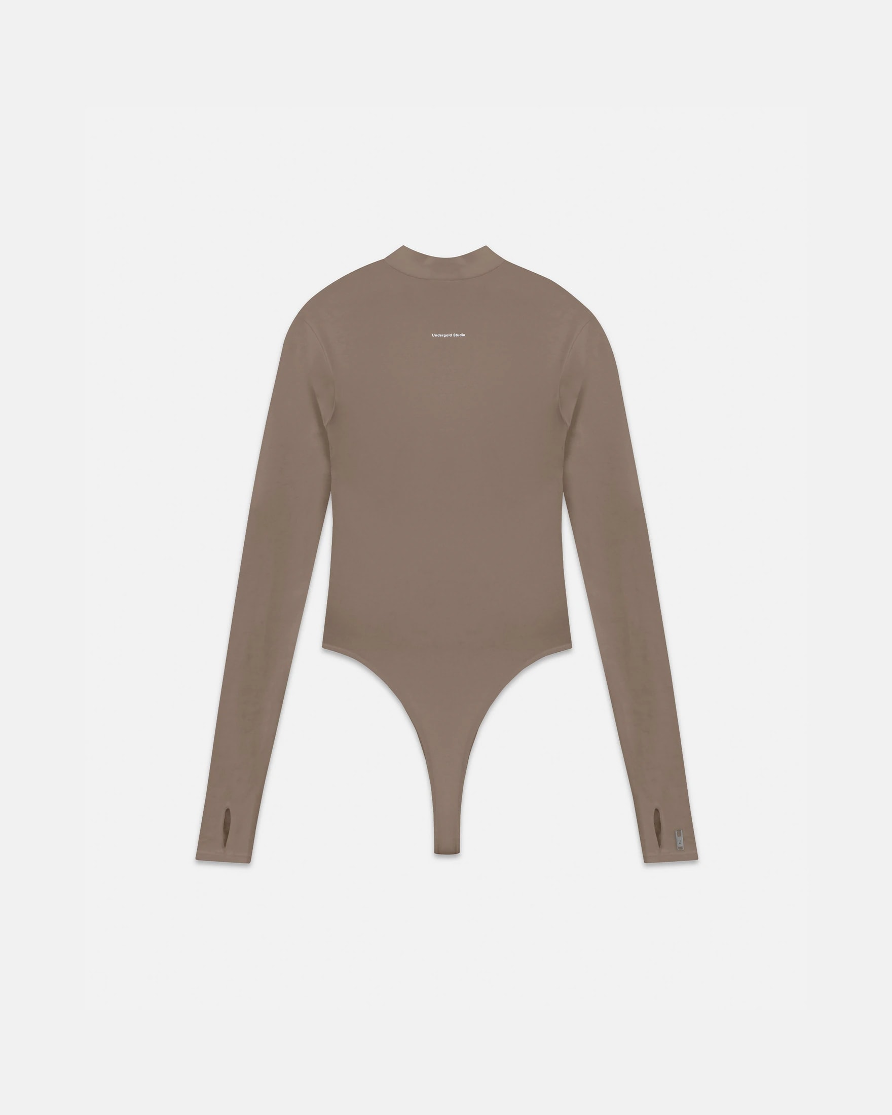 Body Line Undergold Studio Turtleneck Bodysuit Brown - imagen 1