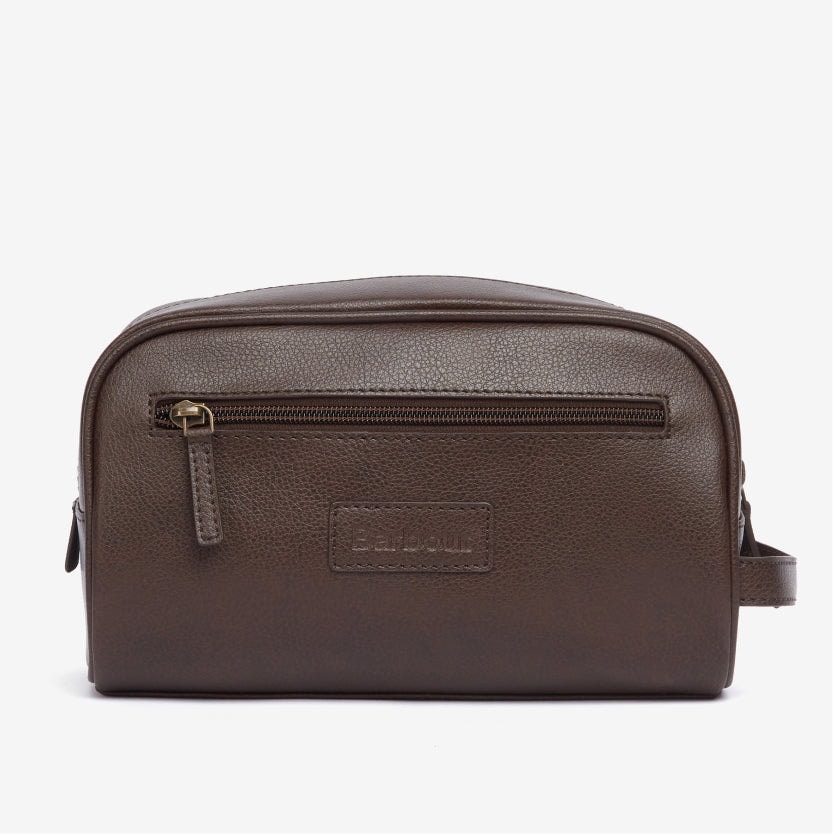 Leather Washbag - imagen 1