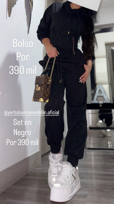 CONJUNTO LOUIS VUITTON MONOGRAM CIERRE - imagen 1