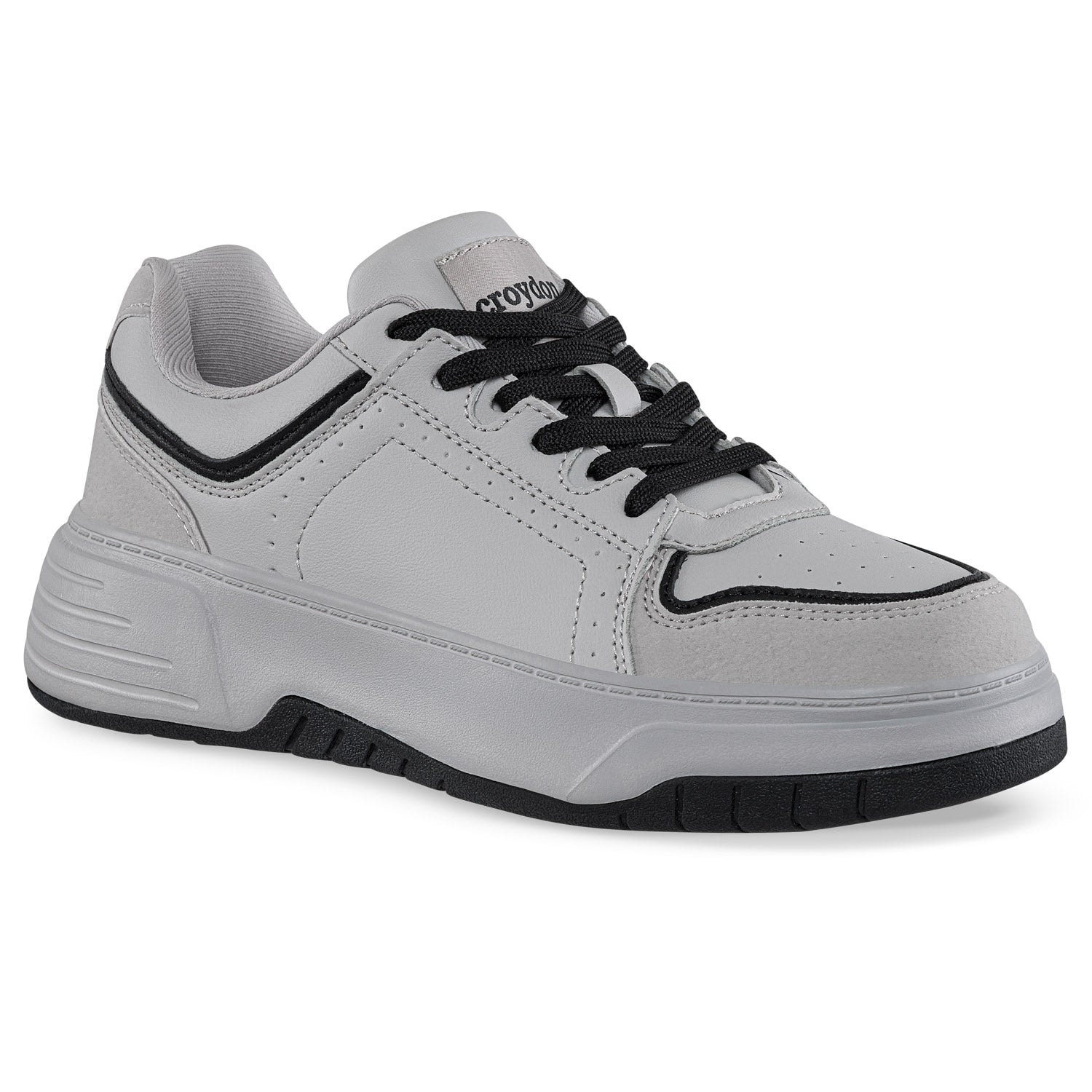 Tenis Urbanos Cuspi Gris Croydon para Mujer - imagen 1