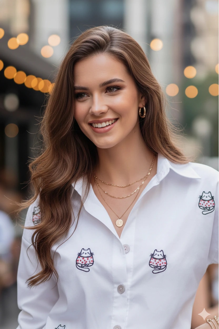 CAMISA|||GATICOS ABRIGADOS - imagen 1