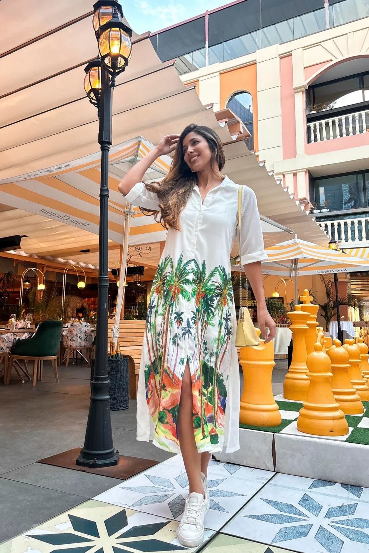 Andrea Dress Palmera - imagen 1