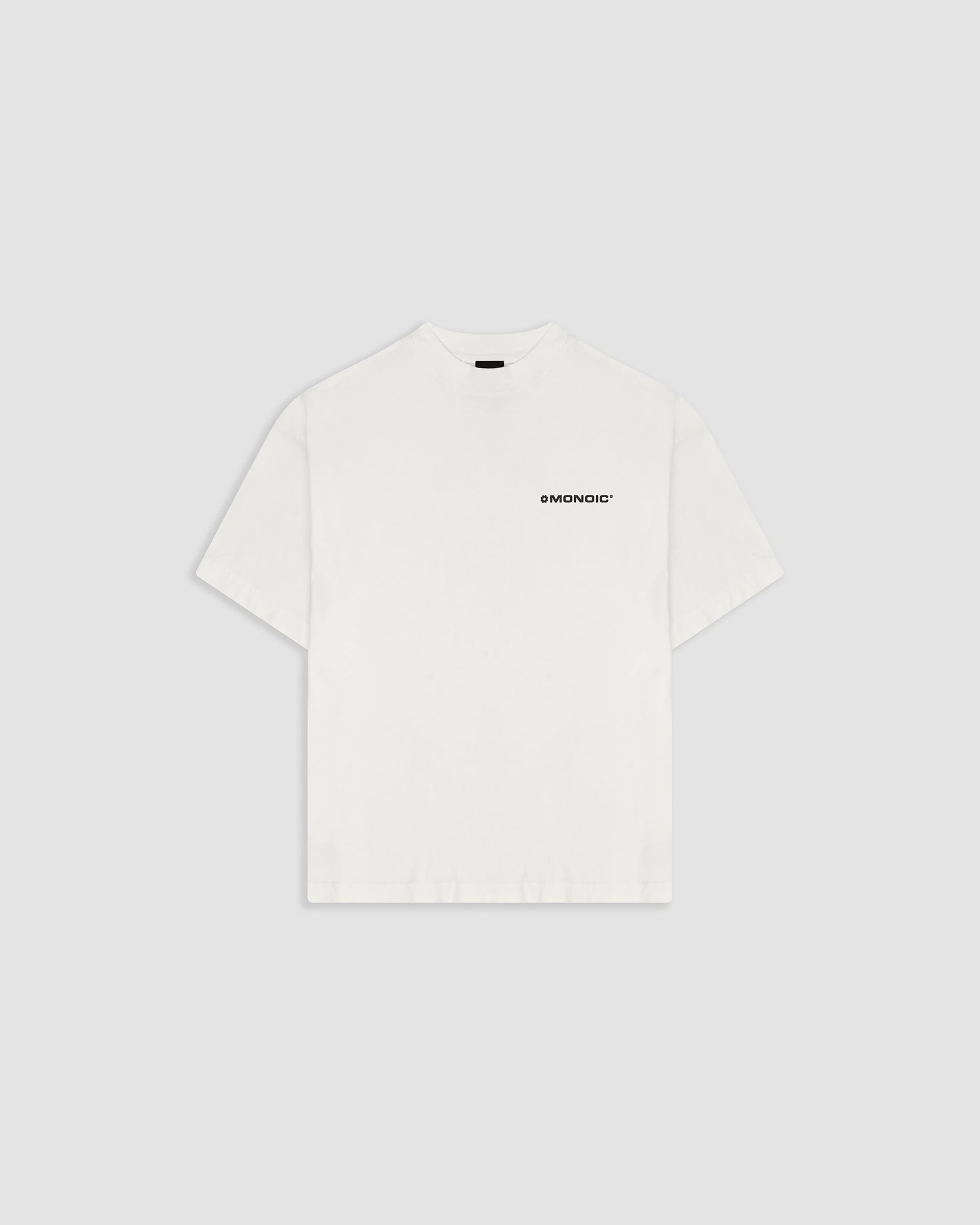 Camiseta Boxy Fit Básica V2 - Off White - imagen 1