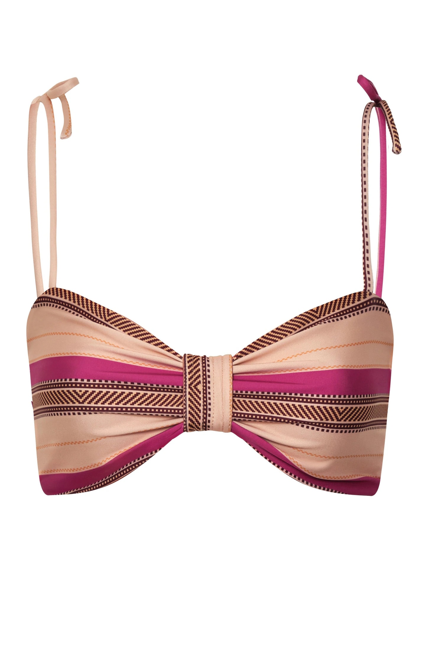 San Miguel Top / Ethnic Pink Stripes - imagen 1