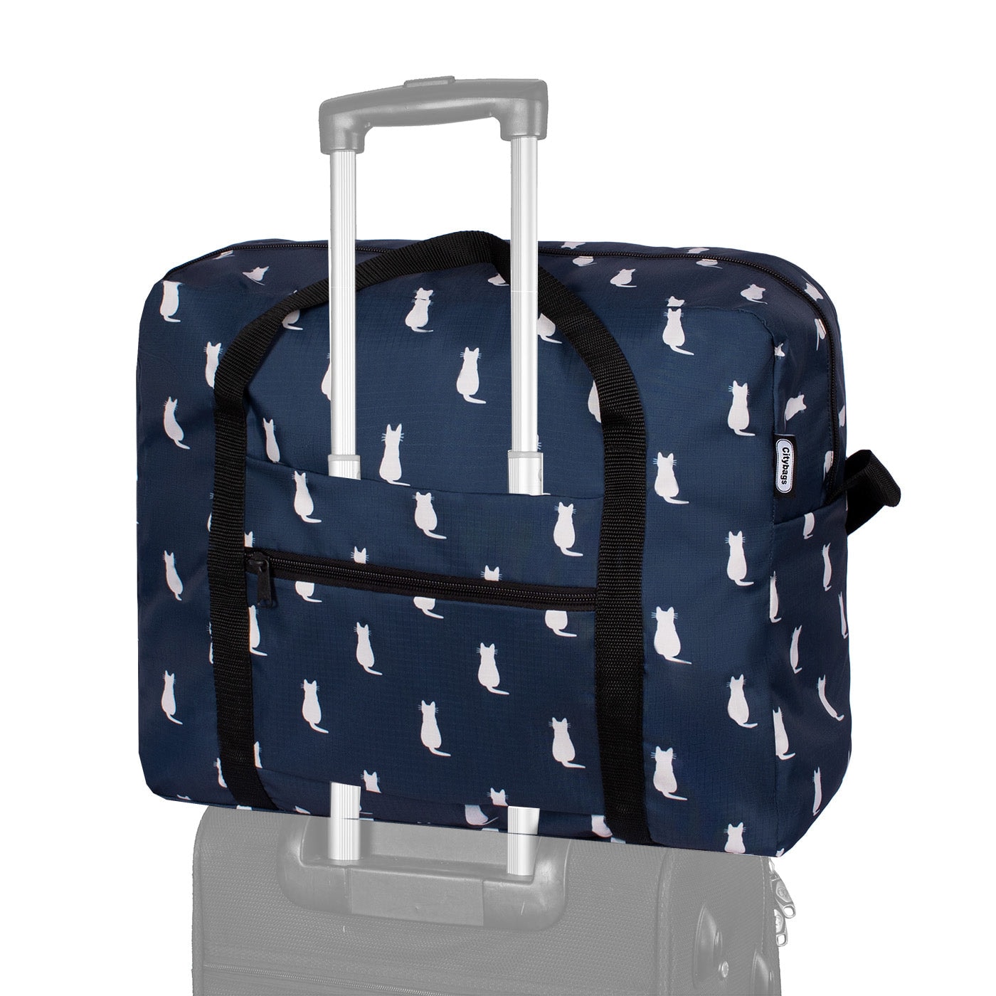 Maleta Articulo Personal Plegable ULTRA Estampado Gatos Citybags Multicolor - imagen 1