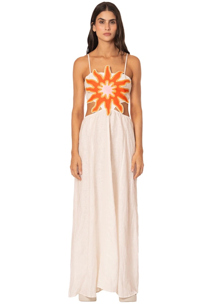 Maaji Coconut Milk Owen Long Dress - imagen 1