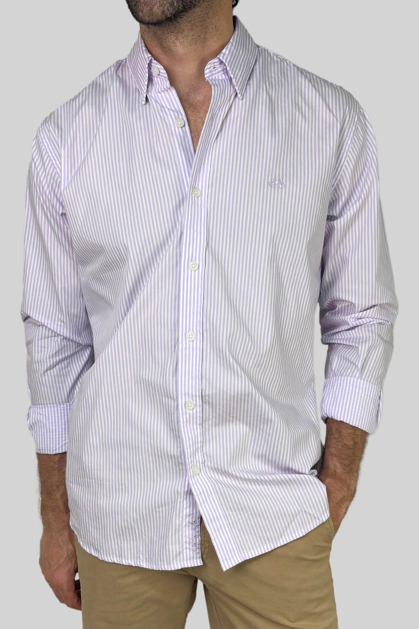 CAMISA PURPLE LINES - imagen 1