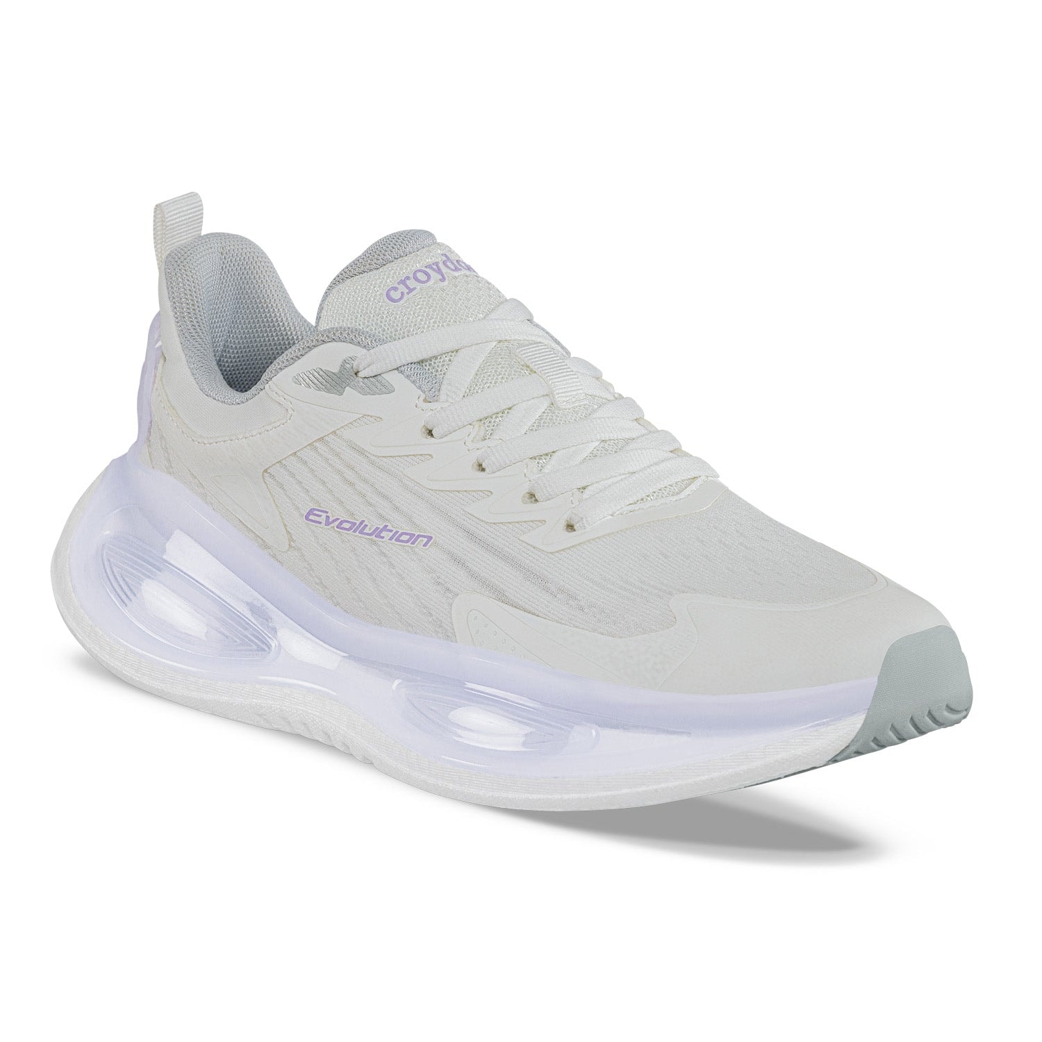 Tenis Running Pxal Blanco-Lila Croydon para Mujer - imagen 1