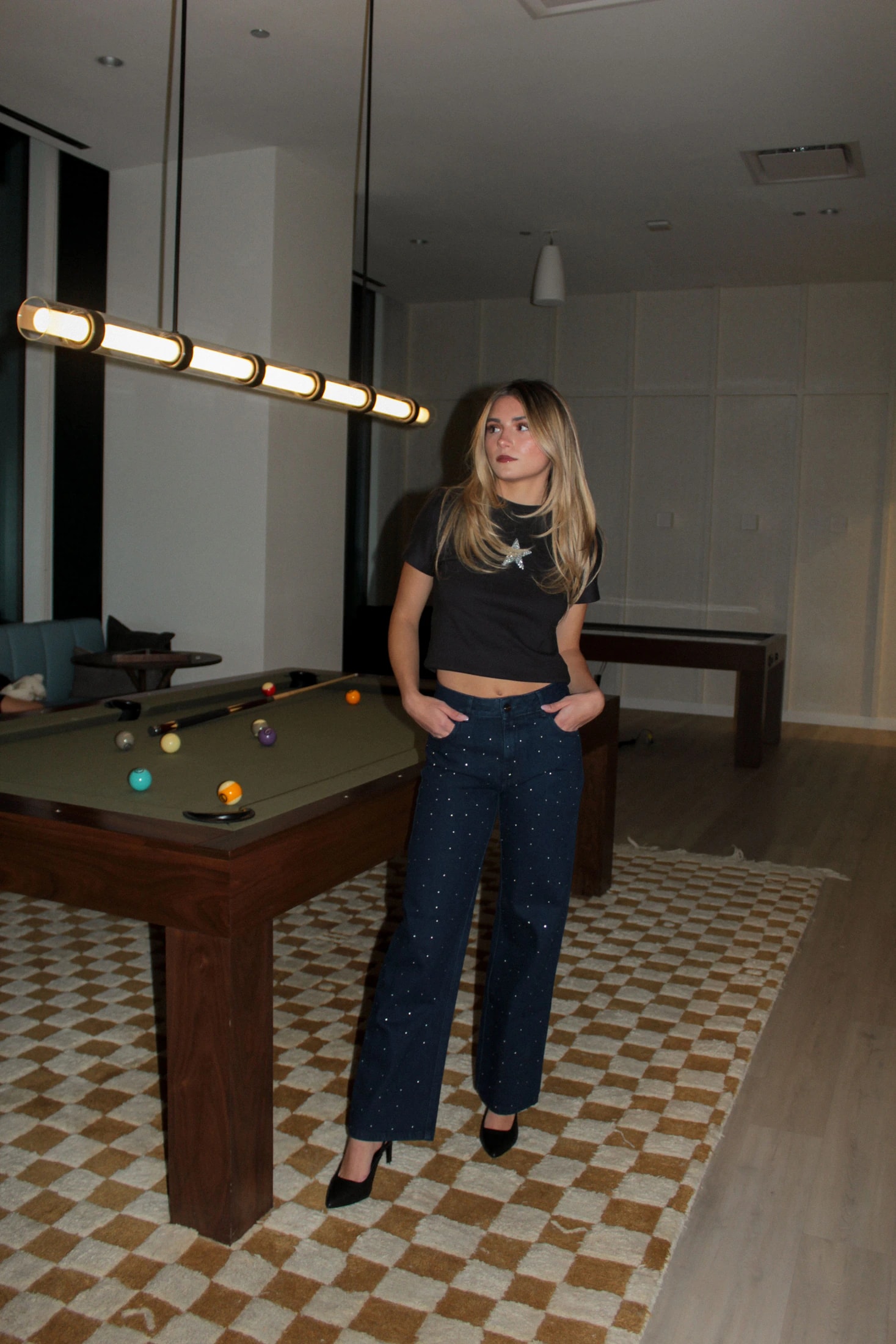 Blue Crystal Jeans - imagen 1
