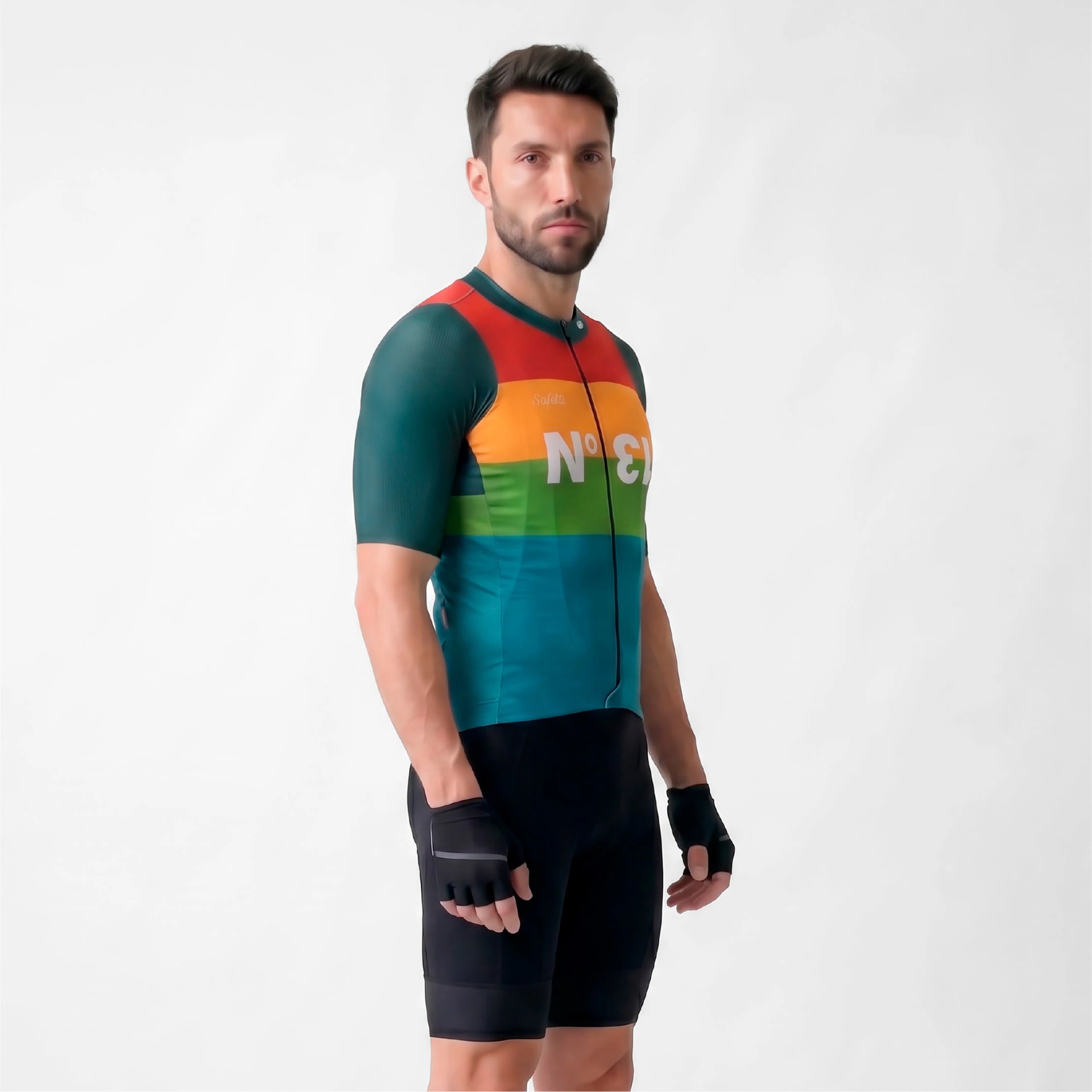 CAMISA CICLISMO MANGA CORTA N-13 PARA HOMBRE - imagen 1
