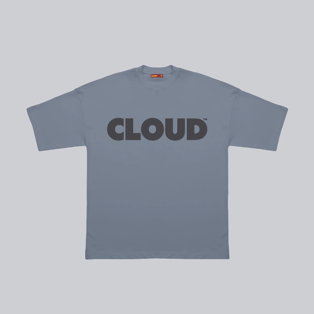 Camiseta BLOCK gris sobre gris (Regular fit) - imagen 1