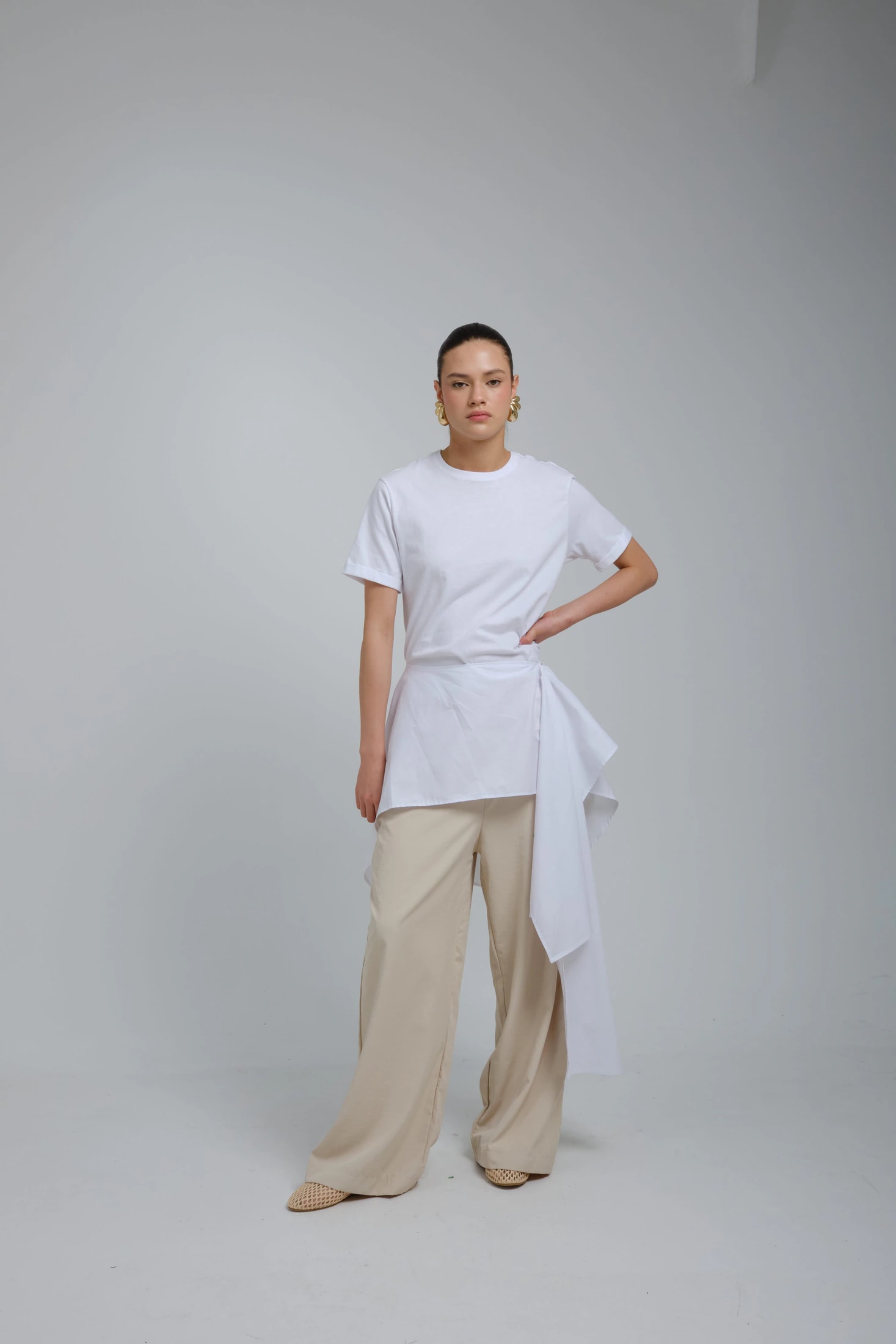 CAMISETA RADIA BLANCA - imagen 1