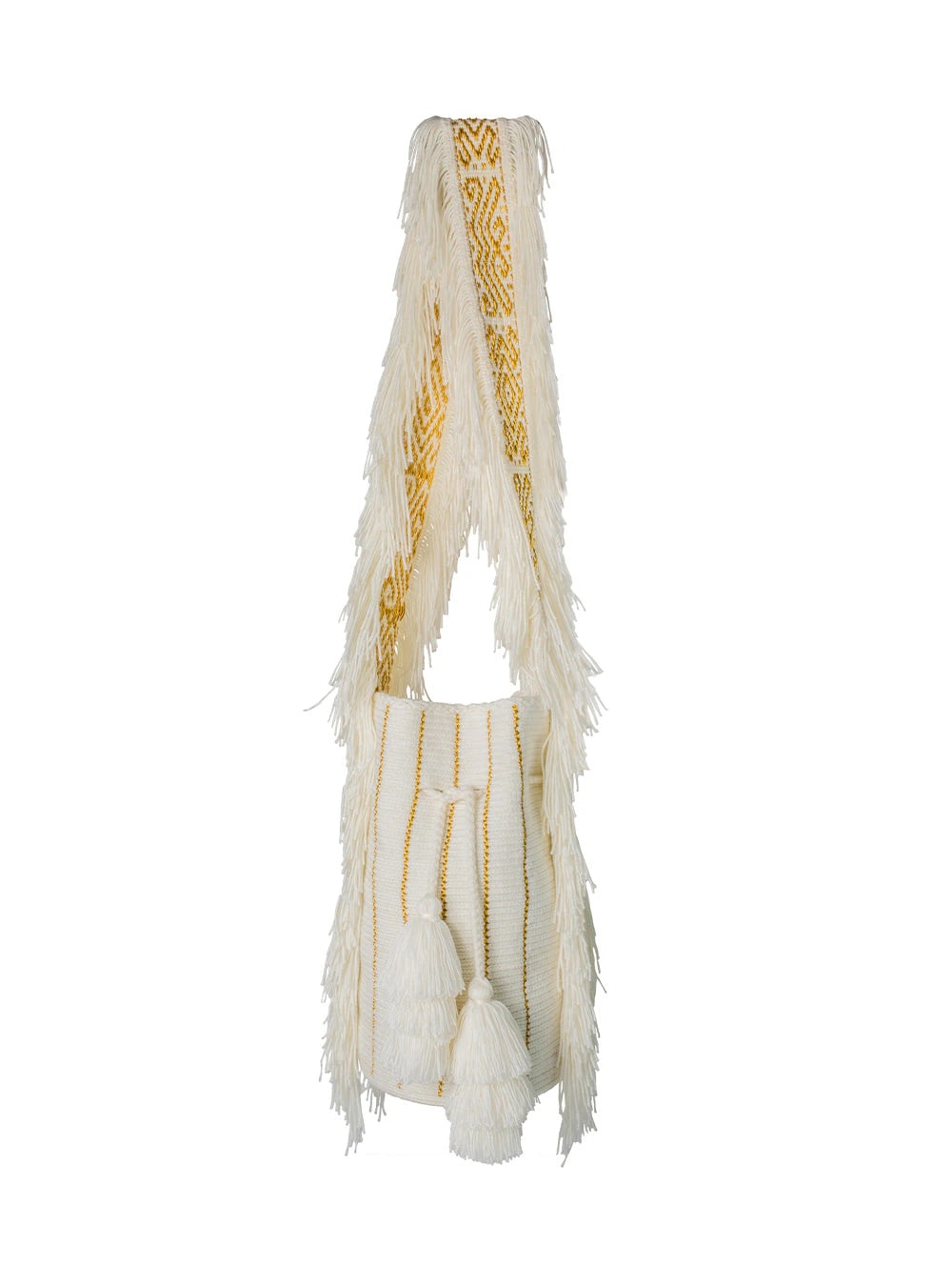 Mochila Wayuu Kamsa Gold - imagen 1